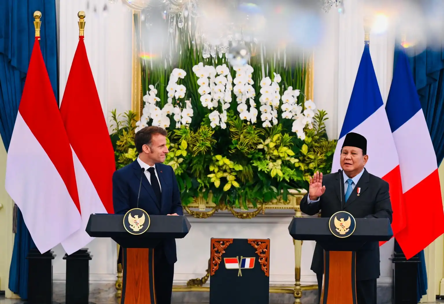 Dihadiri Prabowo-Macron, PLN Teken Proyek Hidrogen dengan HDF Energy Asal Prancis