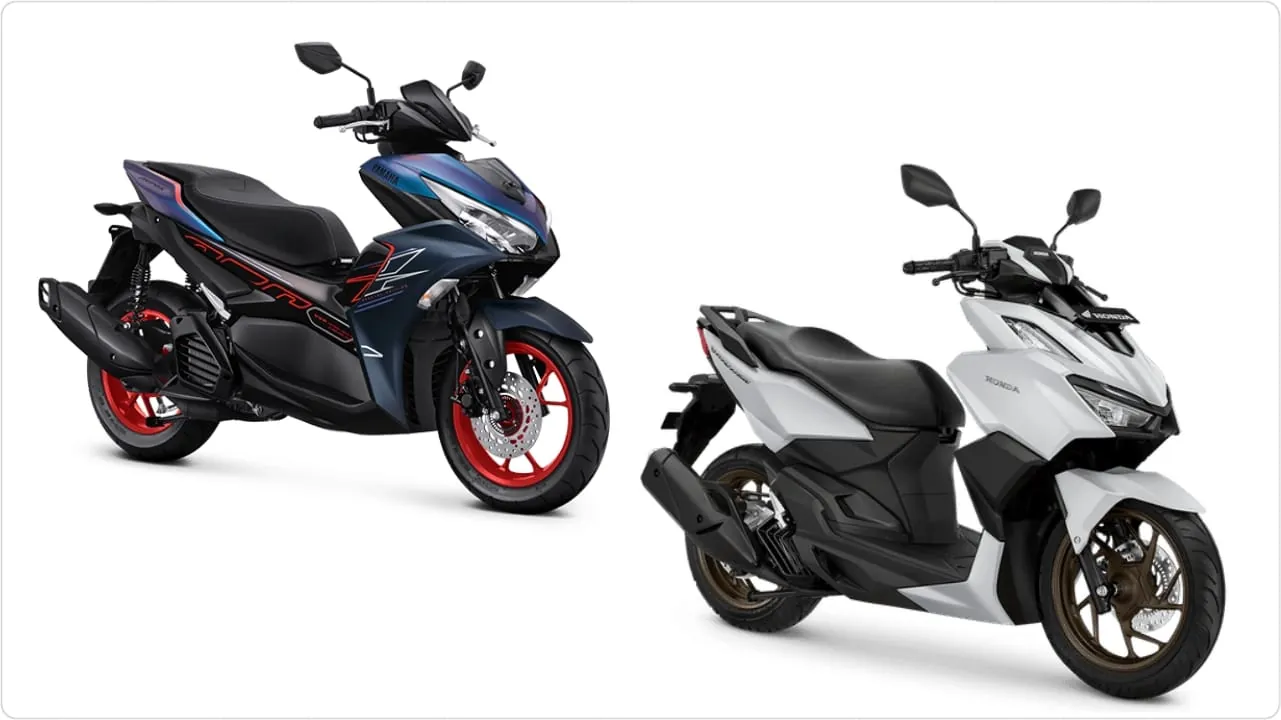Kupas Plus-Minus Honda Vario 160 vs Yamaha Aerox 155, Menarik Mana?