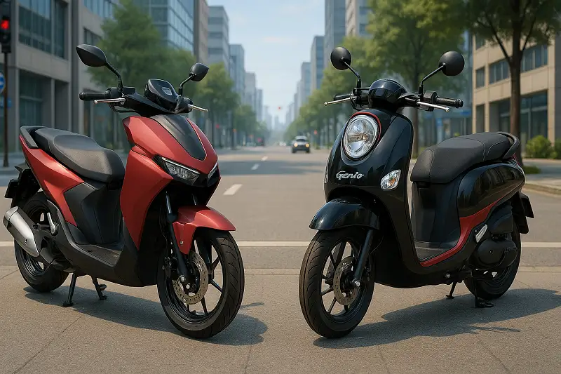 Pilih Skutik Rp20 Jutaan, Genio atau Gear Ultima yang Lebih Worth It?