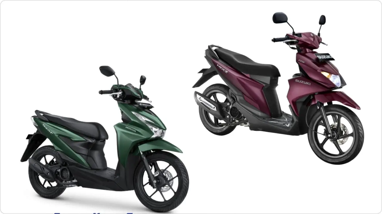 Honda BeAT Vs Suzuki Nex II: Mana Skutik Entry Level Terbaik?