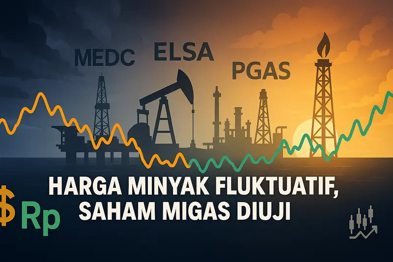 PGAS, ELSA, MEDC: Saham Migas Paling Cuan di Tengah Gejolak?