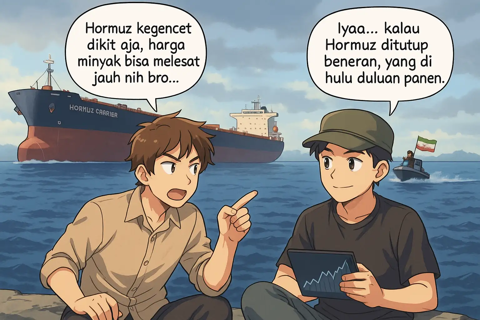 Membaca Peluang ENRG, MEDC, dan ELSA di Bawah Bayang Hormuz