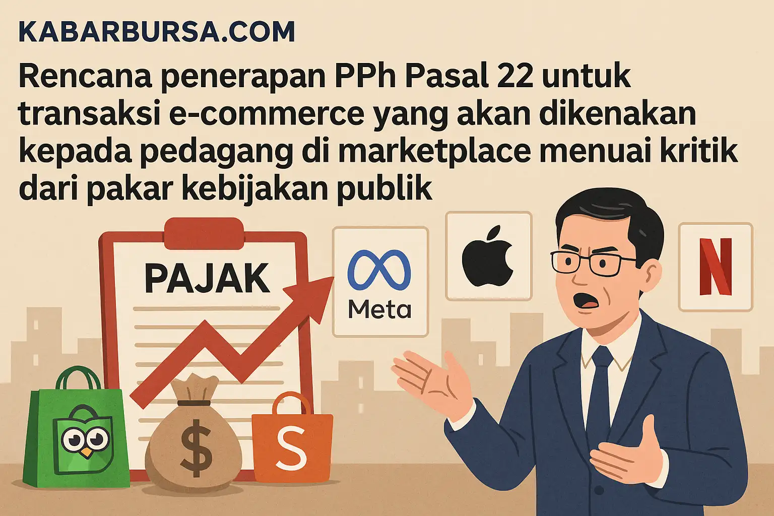 Pajak E-Commerce Baru Disorot, UMKM Lokal Terancam