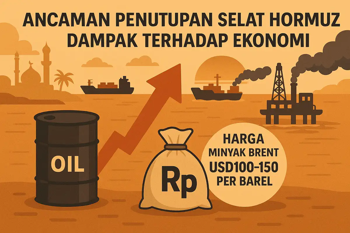 Selat Hormuz Terancam, Minyak Bisa Tembus USD150