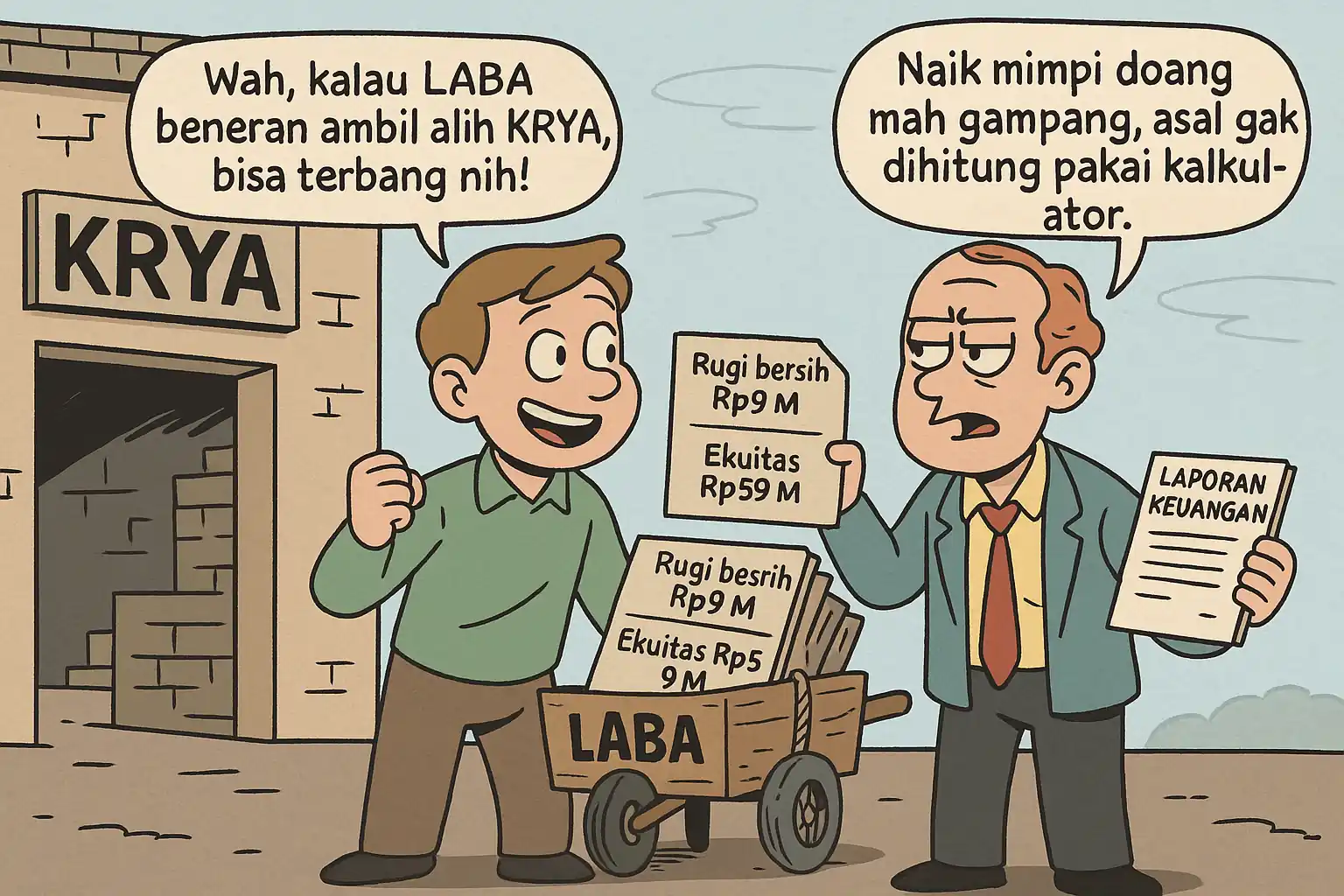 Jika Akuisisi KRYA Berhasil, Seberapa Besar Dampaknya ke LABA?