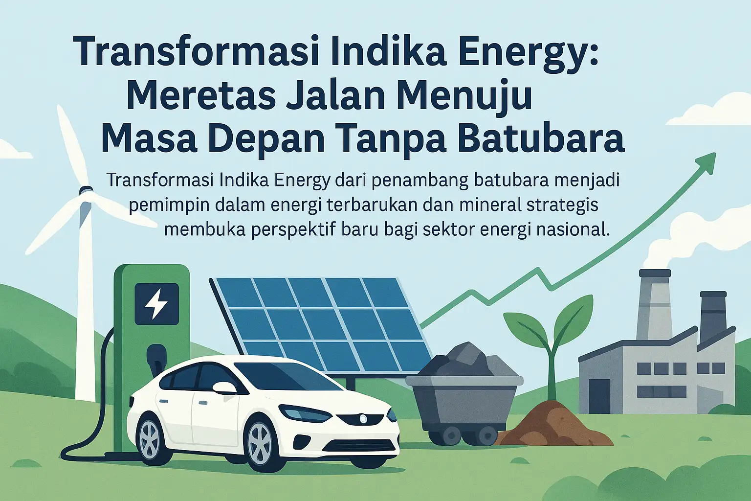 Indika Energy (INDY) Tinggalkan Batu Bara, Seperti Apa Prospeknya?