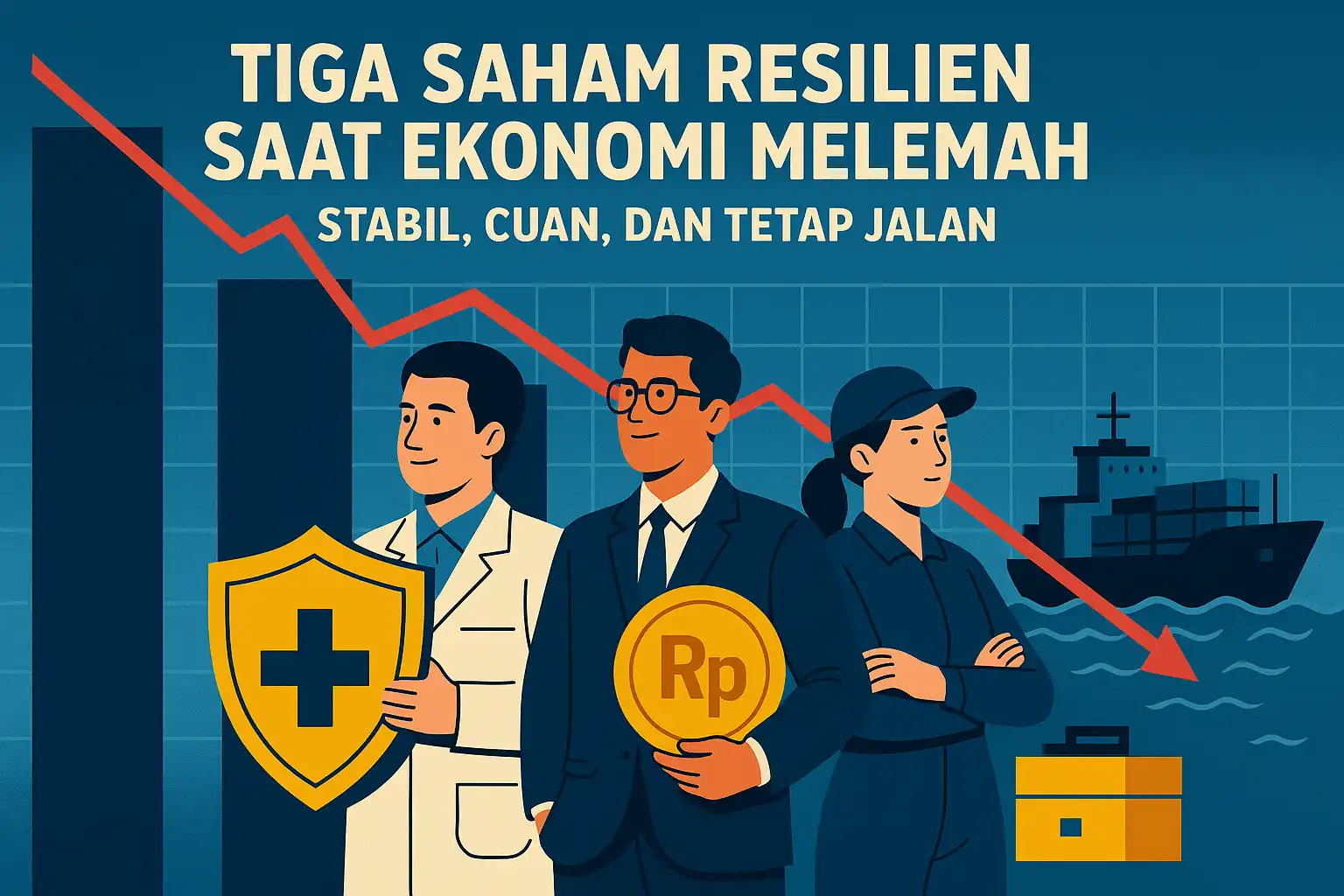 Tiga Saham Resilien saat Ekonomi Melemah, Ada Apa Saja?