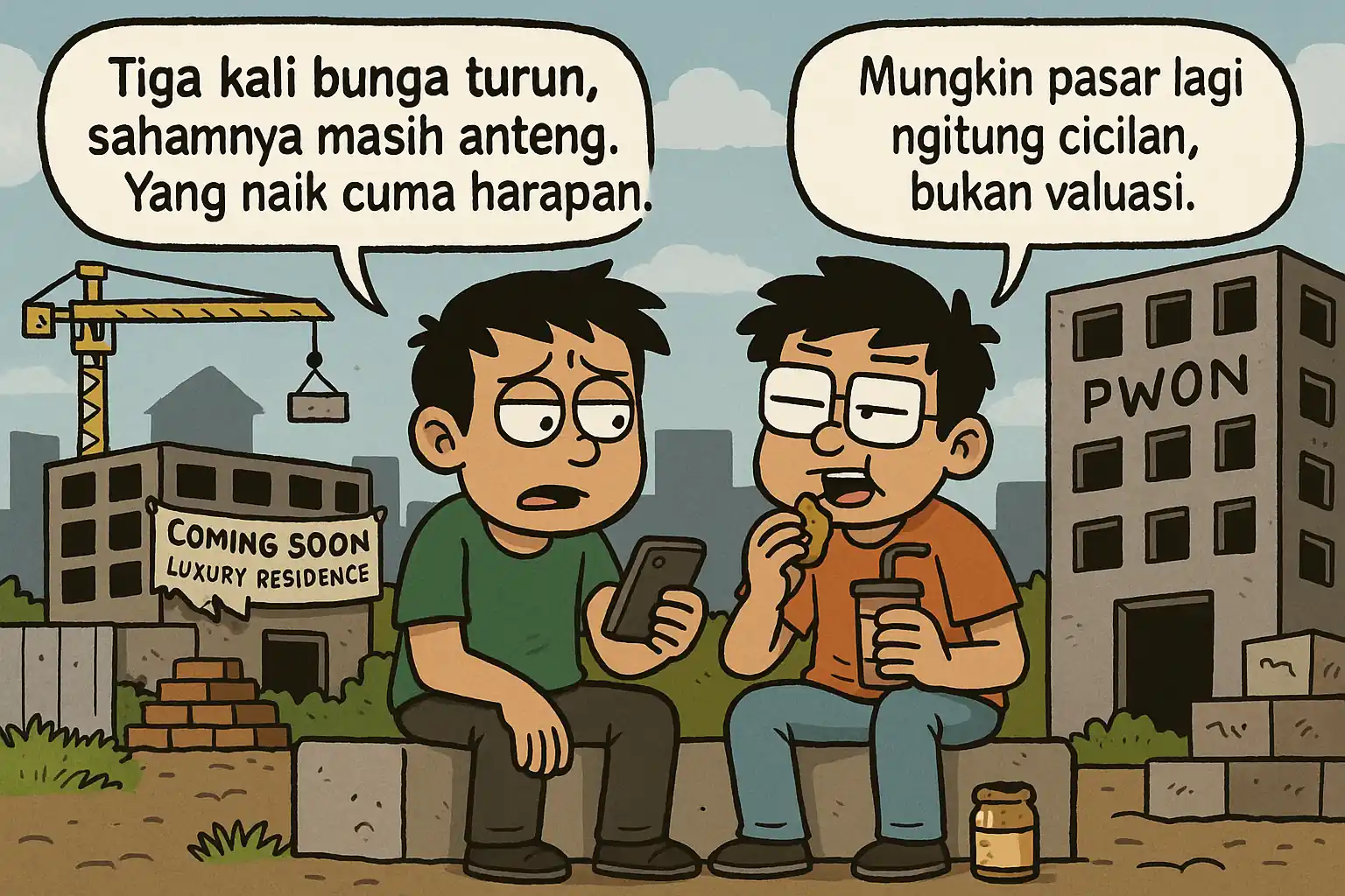 Kenapa Saham PWON Belum Bangkit Meski BI Sudah Turunkan Suku Bunga?