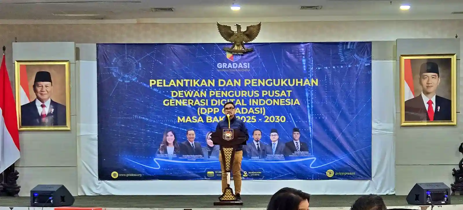 DPP GRADASI 2025-2030 Resmi Dilantik, Komitmen Dukung Kedaulatan Digital Nasional