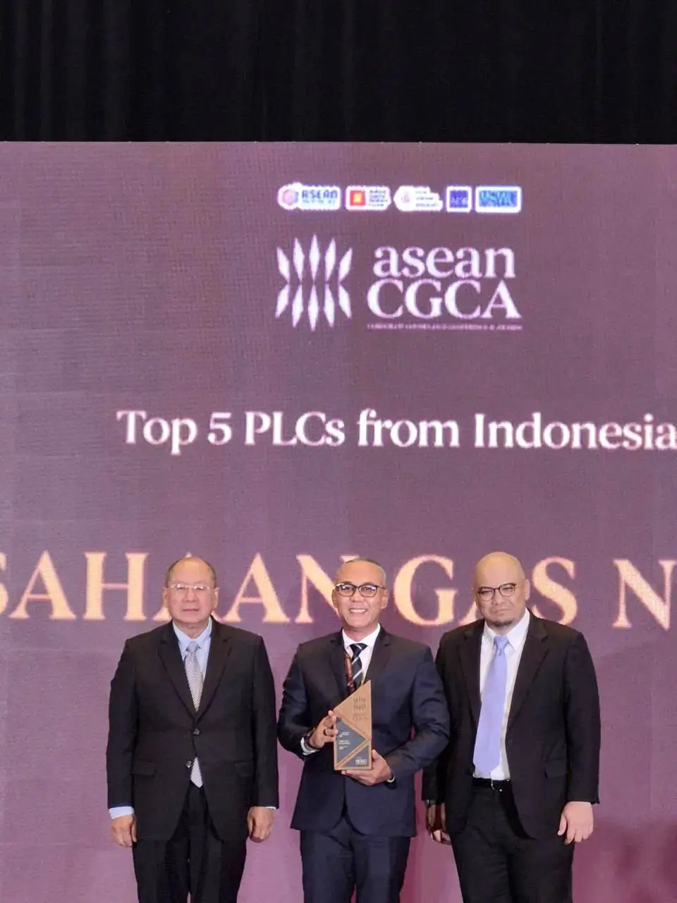 PGN Raih ASEAN CGCA 2025, Masuk 50 Jajaran Perusahaan Terbuka Penerapan GCG 