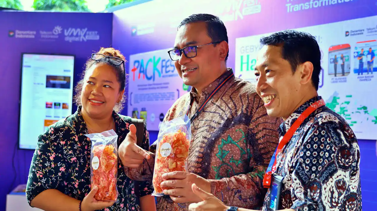 Buka UMK Digital Fest 2025, Telkom Pacu Semangat Go Digital UMKM