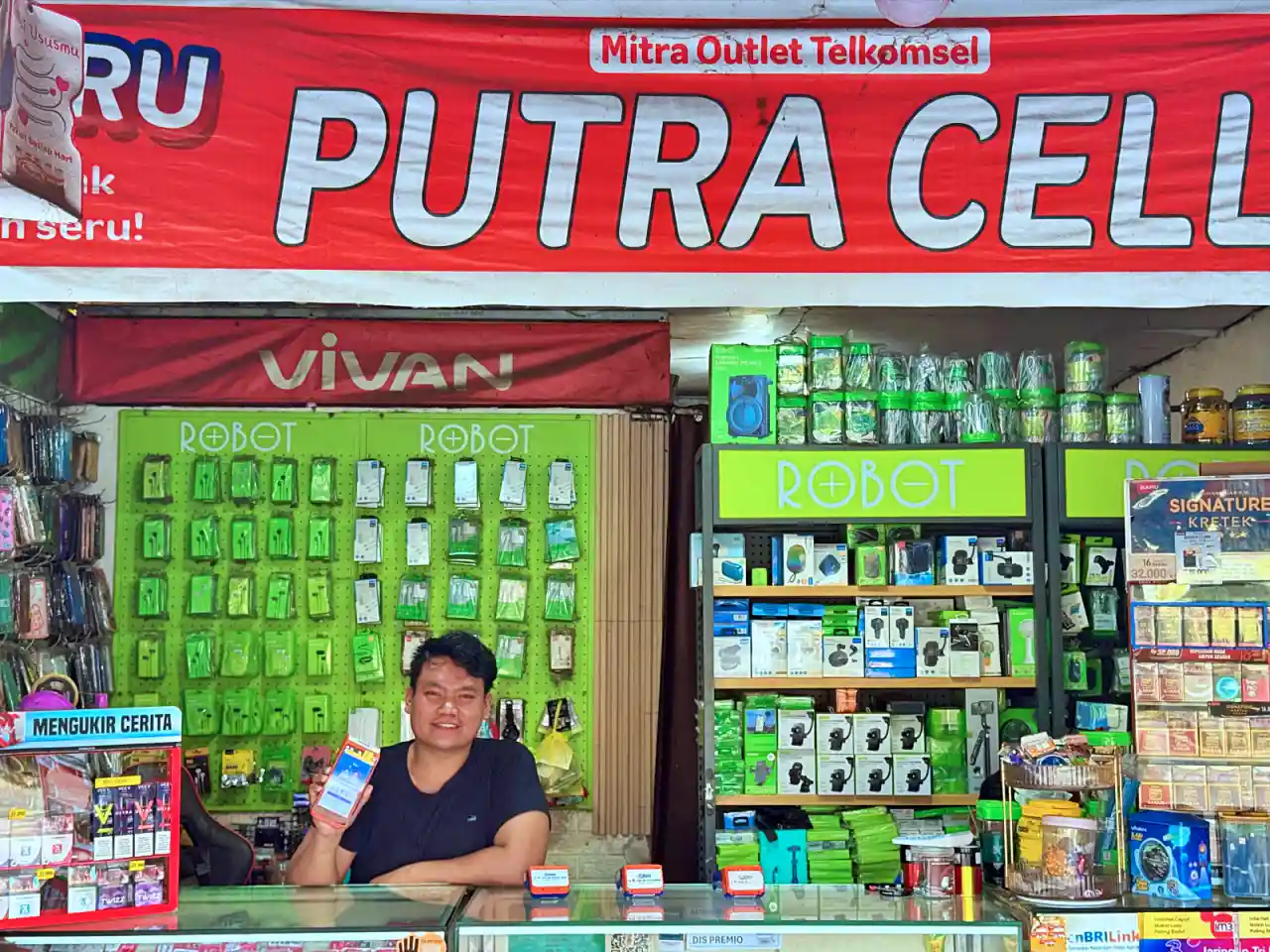AgenBRILink Milik Pemuda Asal Lahat Mampu Ciptakan Lapangan Kerja