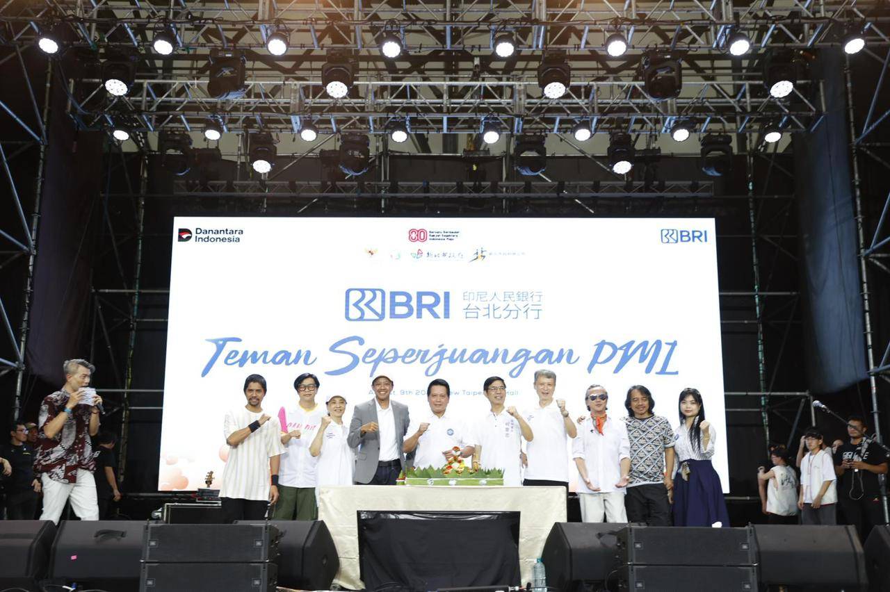 Lima Ribu Orang Padati “BRI Taipei Teman Seperjuangan PMI”
