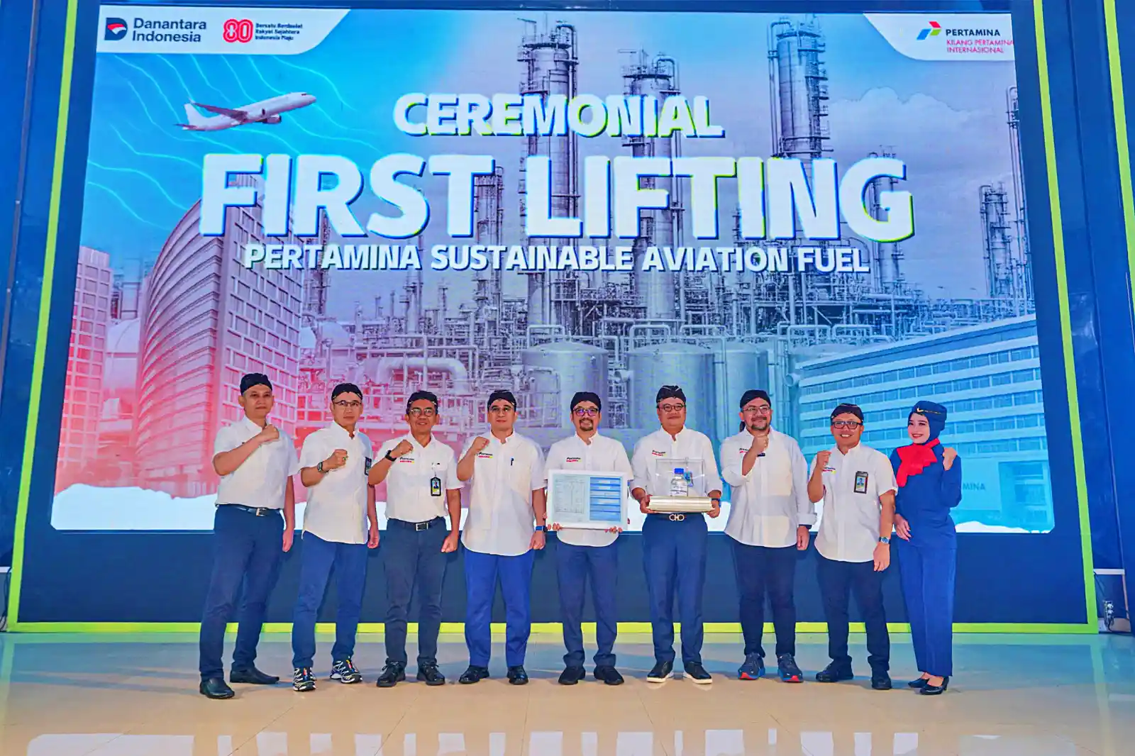 Pertamina Patra Niaga Salurkan SAF untuk Penerbangan Hijau