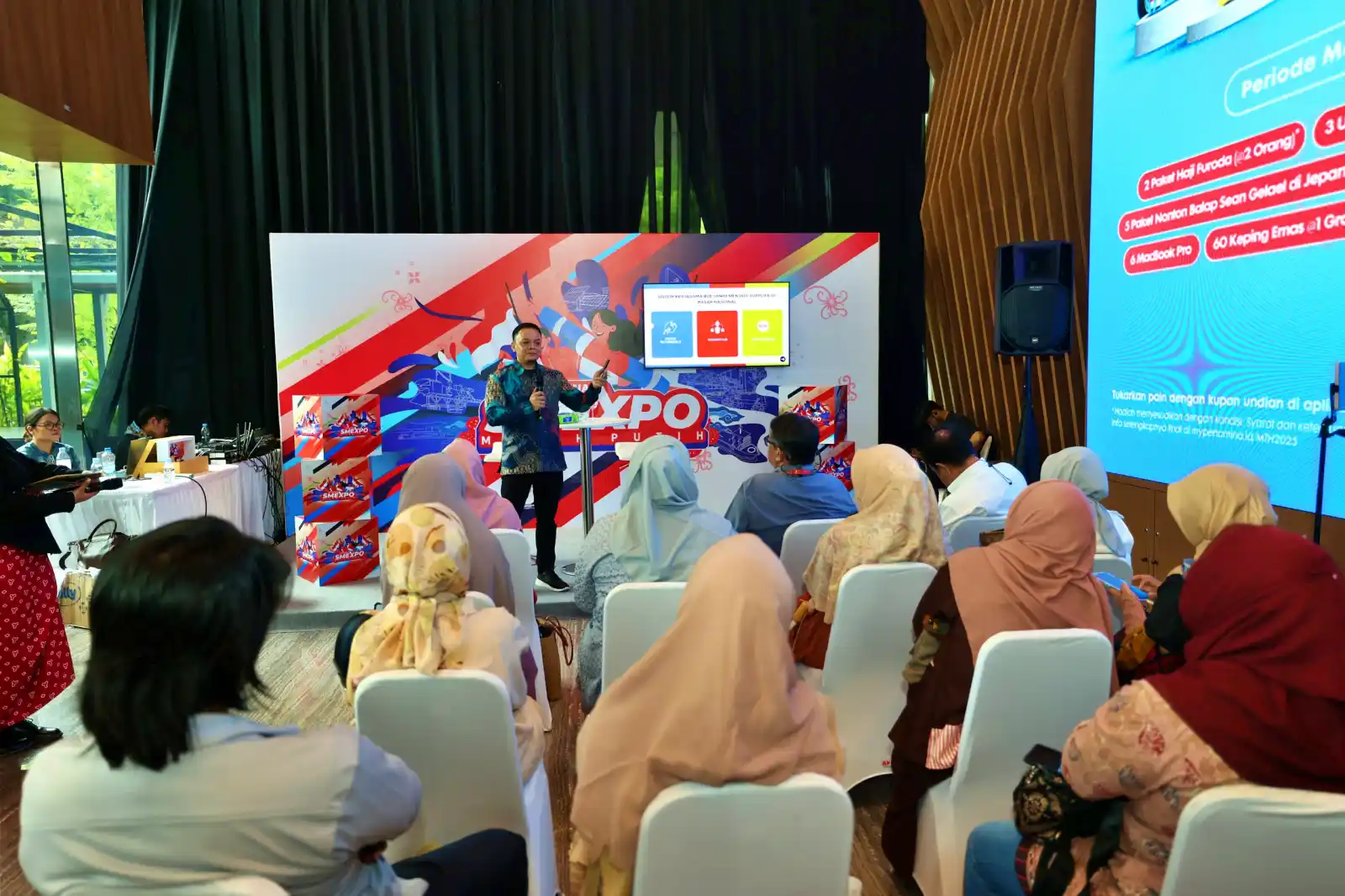 Strategi UMKM Bersaing di Pasar Nasional Dibedah di SMEXPO Merah Putih