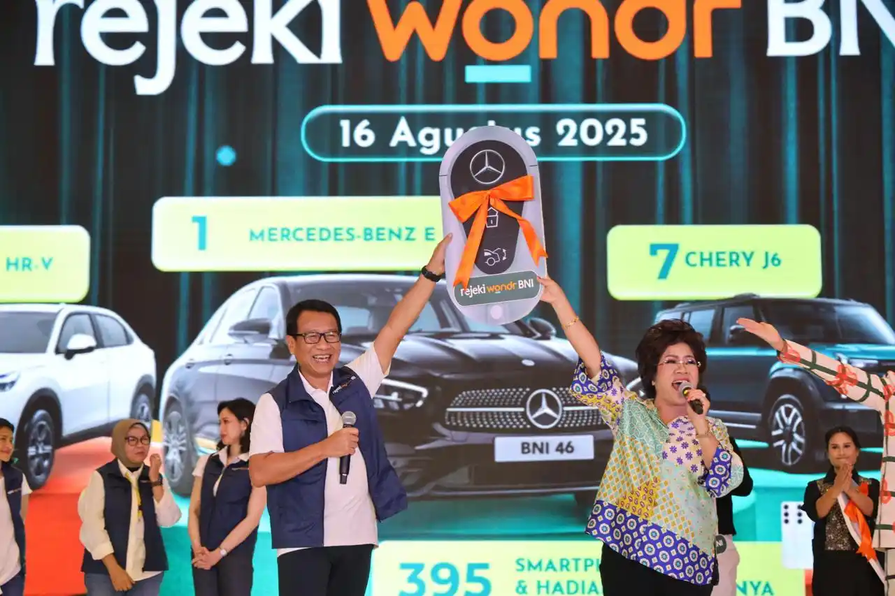 BNI Bagikan Hadiah Tahap Pertama Rejeki wondr BNI, Peluang Masih Terbuka hingga Februari 2026