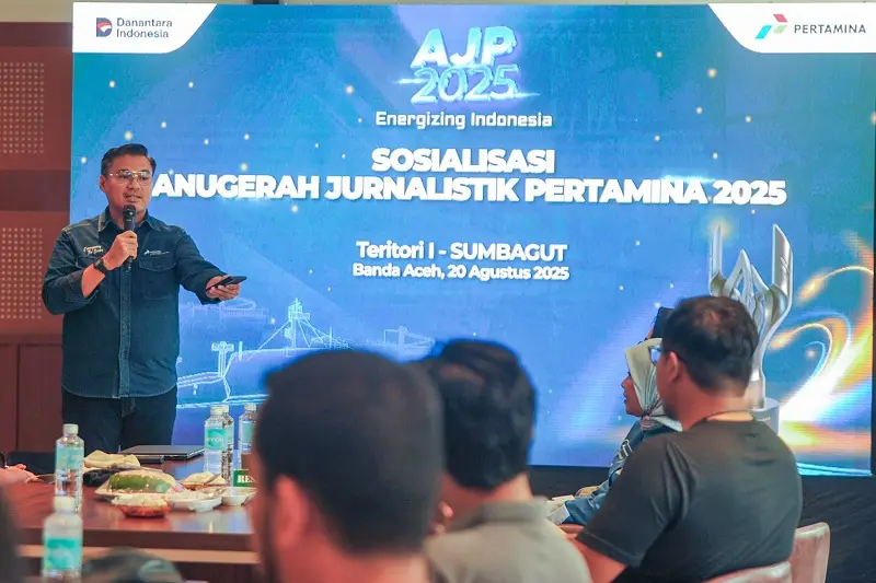  Pertamina Sosialisasi AJP 2025 Hingga Ujung Barat Indonesia