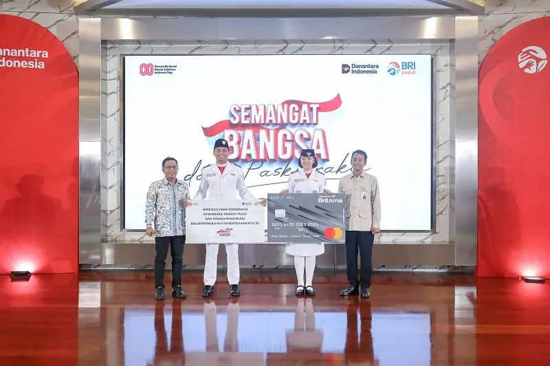 BRI Beri Hadiah Spesial untuk Paskibraka 2025