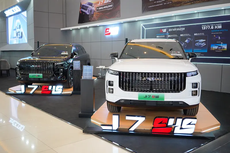 Jaecoo Rilis Mobil Hybrid di GIIAS 2025 Surabaya