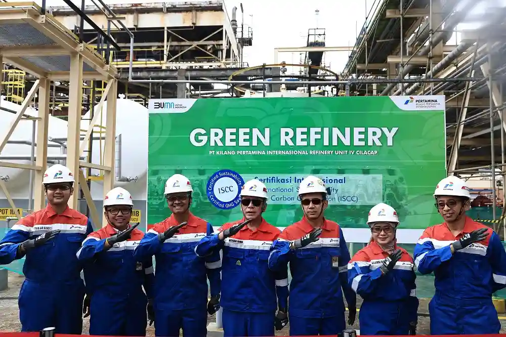 Dorong Energi Bersih di Kilang Cilacap, Pertamina Akan Replikasi Energi Hijau ke Kilang Balongan dan Dumai