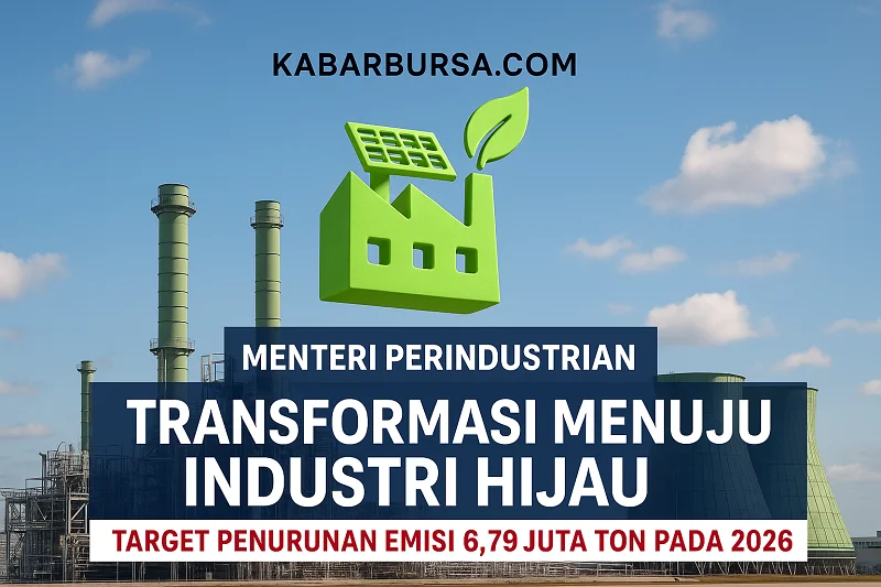 Kemenperin Targetkan Emisi Industri Turun 6,79 Juta Ton