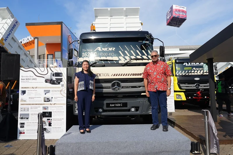Mercedes-Benz Axor 1626 C Meluncur di RI, Siap Jangkau Medan Berat