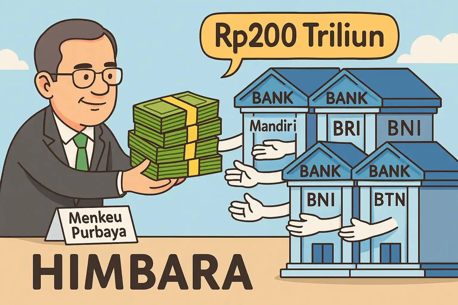 Menkeu Resmi Bagikan Dana Rp200 Triliun ke Himbara, Siapa Dapat Paling Besar?