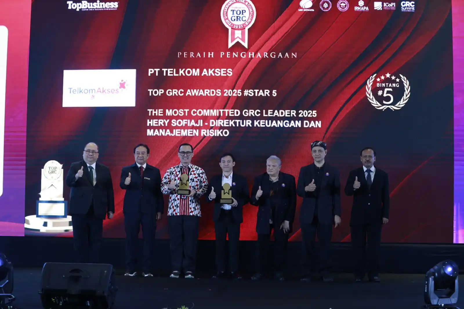 Sabet Dua Gelar Bergengsi, Telkom Akses Berjaya di TOP GRC 2025