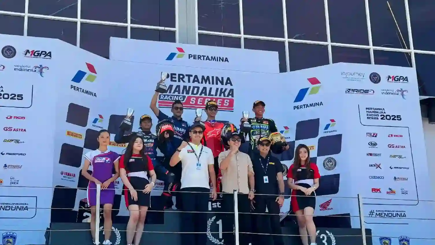 Pertamax Turbo Antar Felix Juara Kelas 250 CC Mandalika 2025