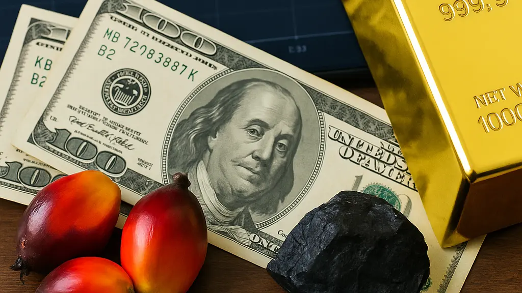 Dolar AS Rawan Koreksi, Emas Kian Berkilau, CPO & Batu Bara Masih Punya Peluang