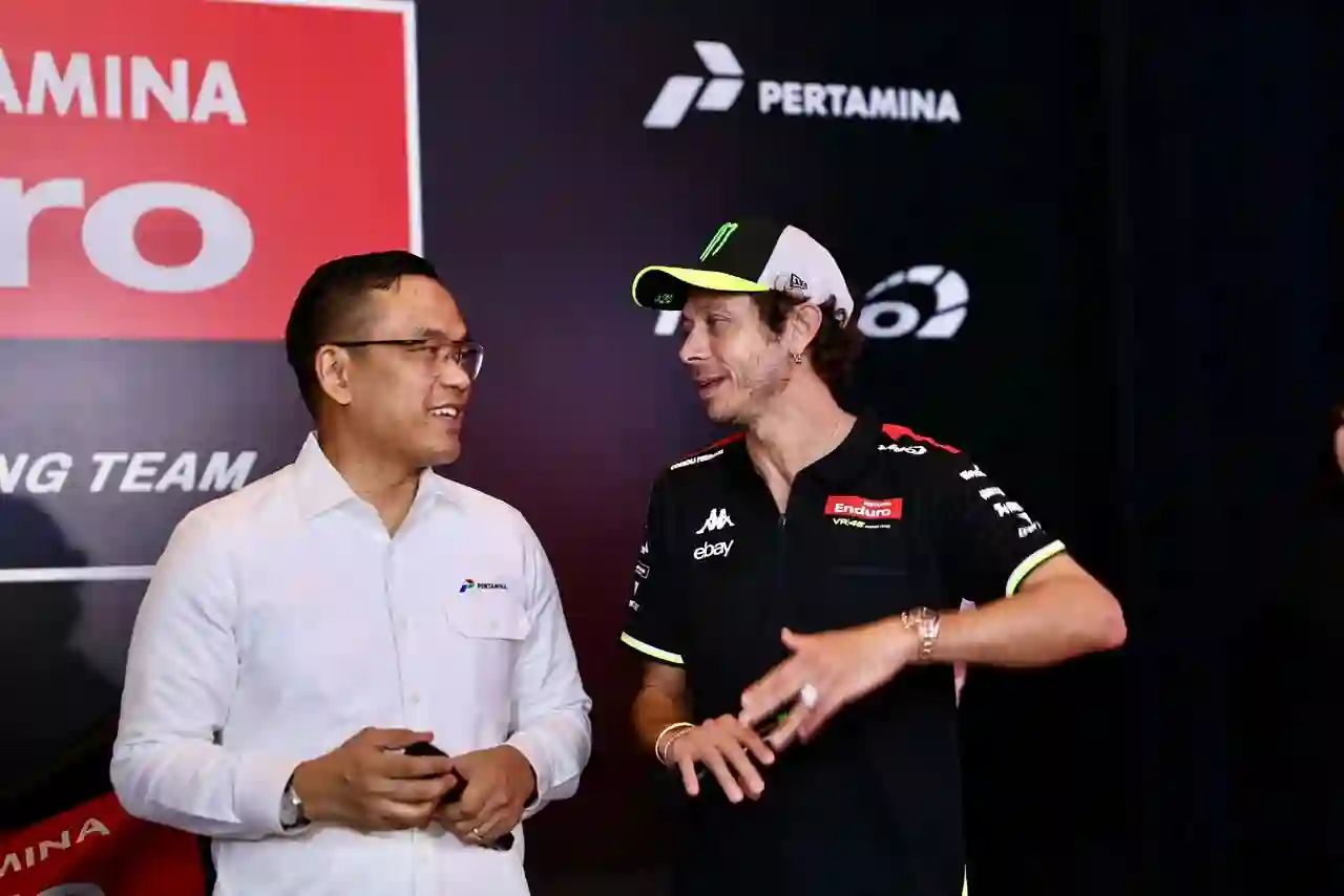 Pertamina Sambut Valentino Rossi, VR46 Rilis Livery Spesial Jelang MotoGP Mandalika
