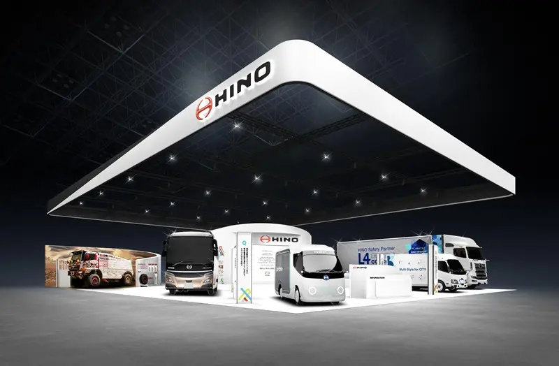 Hino Dutro Z EV dan Profia Z FCV Mejeng di JMS 2025
