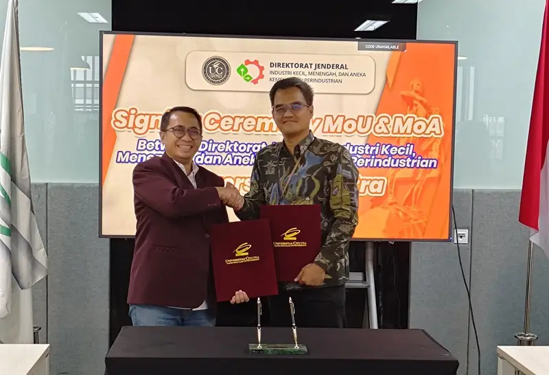 Kolaborasi Kemenperin dan Universitas Ciputra Majukan Industri Kecil