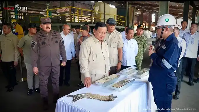 Pemerintah Serahkan Aset Rampasan Tambang Timah Rp300 Triliun ke PT Timah (TINS)