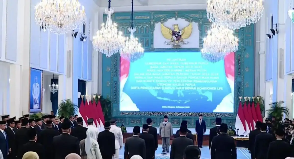 Prabowo Lantik Dony Oskario Jadi Kepala BP BUMN