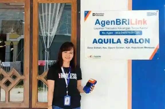 AgenBRILink Aquila Salon, Bukti BRI Hadirkan Layanan Keuangan sampai Pelosok