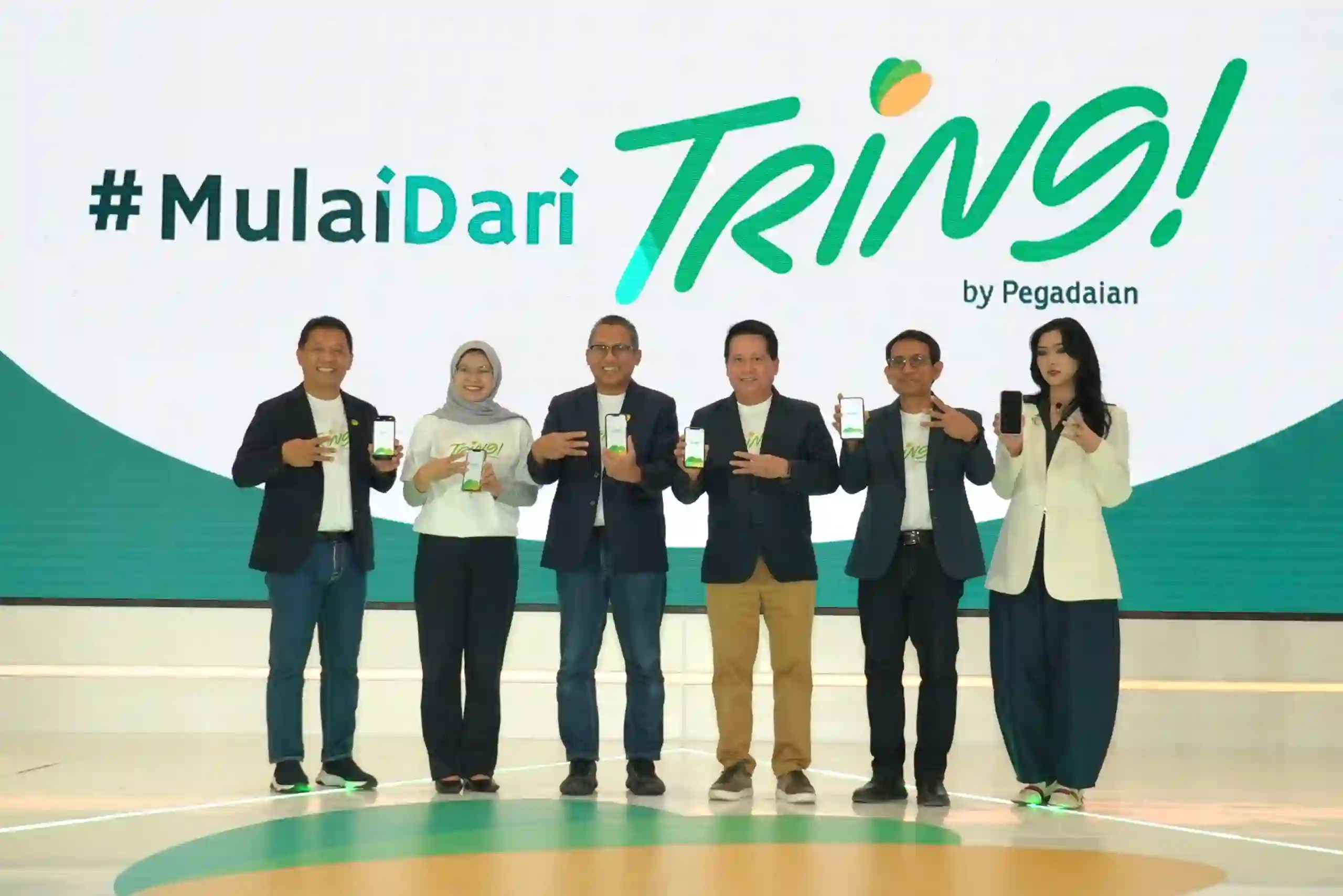 BRI dan Pegadaian Luncurkan Aplikasi TRING! Layani Investasi Emas Digital