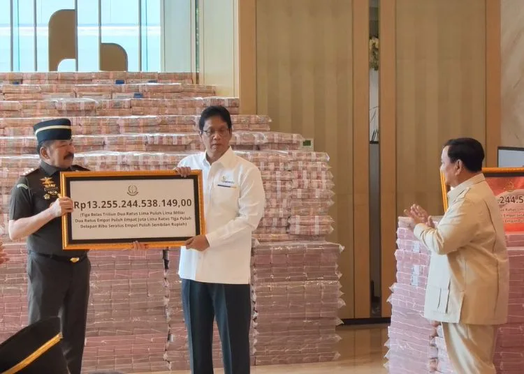 Kasus Ekspor CPO: Prabowo Hadiri Penyerahan Dana Rp13,2 Triliun ke Kas Negara