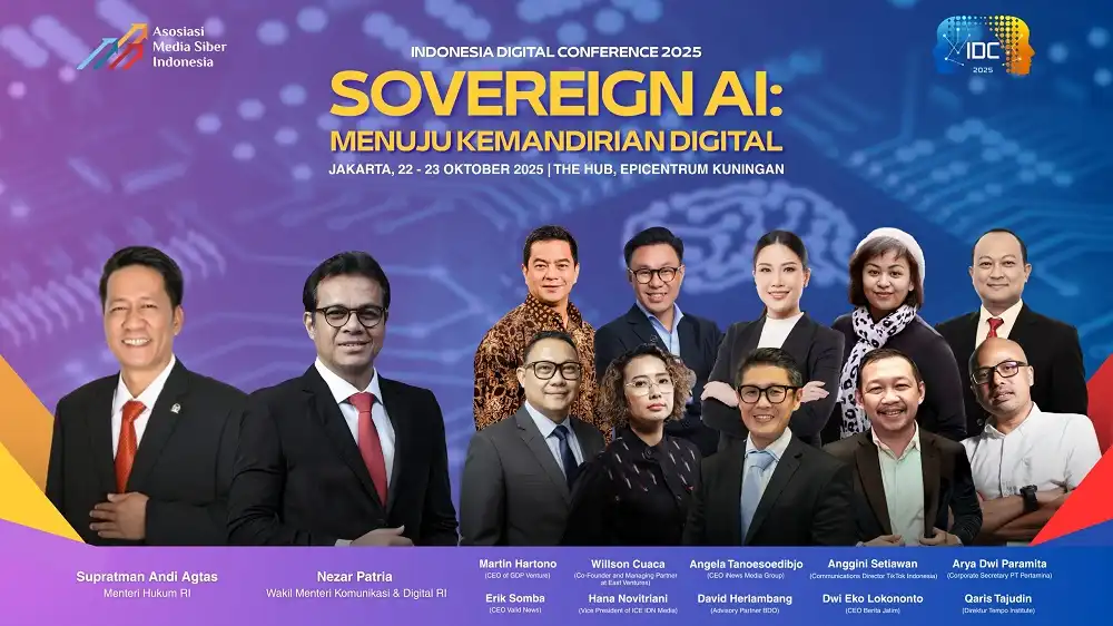 AMSI Gelar Indonesia Digital Conference (IDC) 2025: Menakar Kedaulatan Digital di Era AI