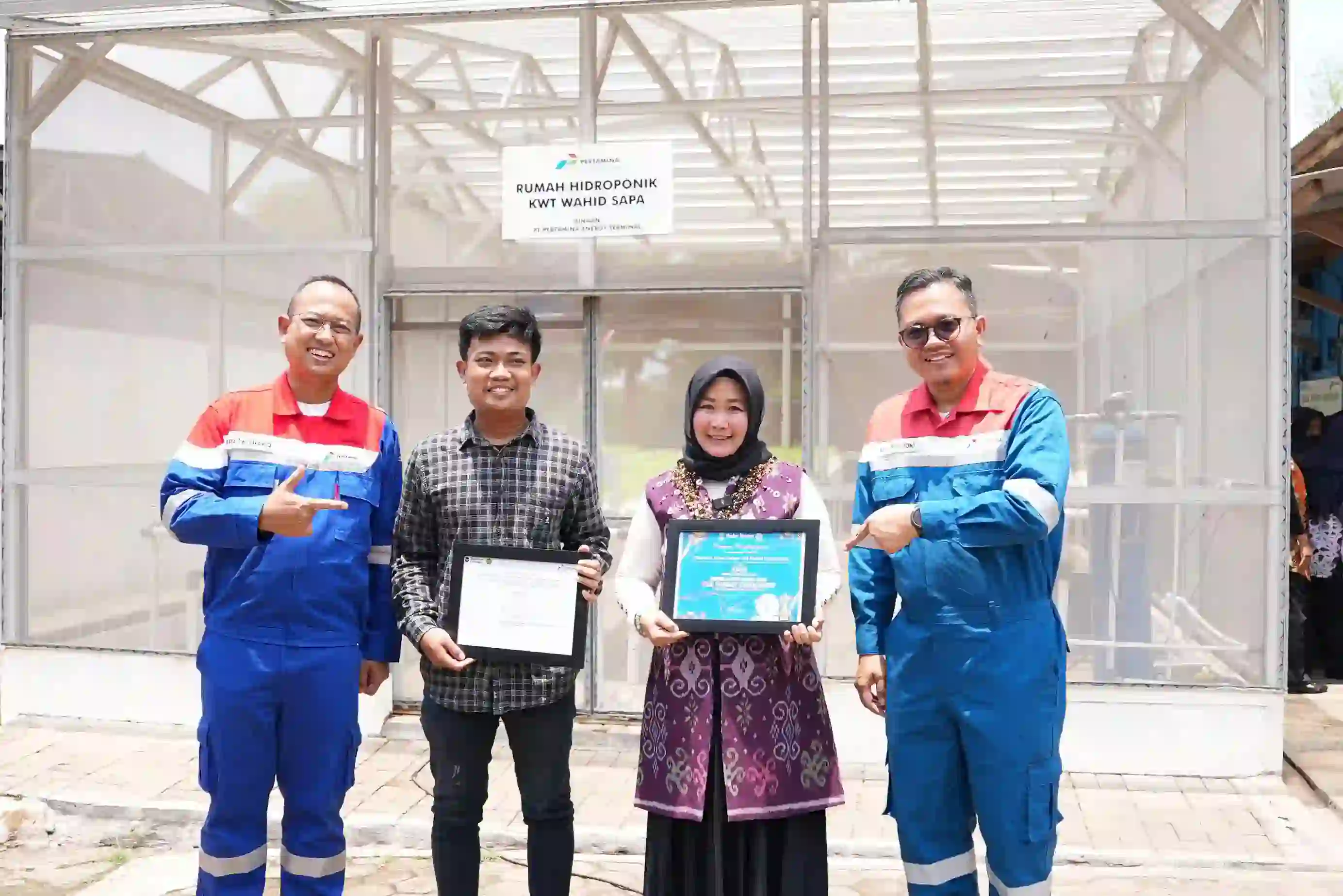 Manfaat DEB: Greenhouse dan PLTS Pertamina Ubah Wajah Desa Lebak Gede 
