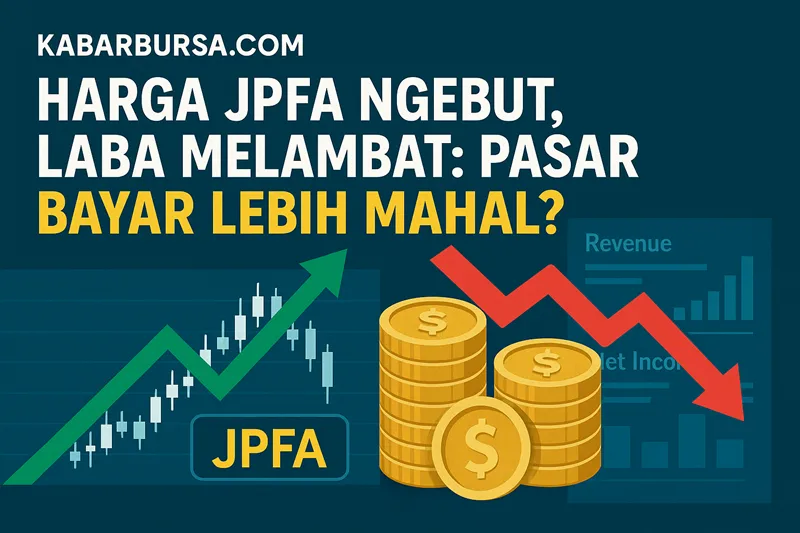 Harga JPFA Ngebut, Laba Melambat: Pasar Bayar Lebih Mahal? 