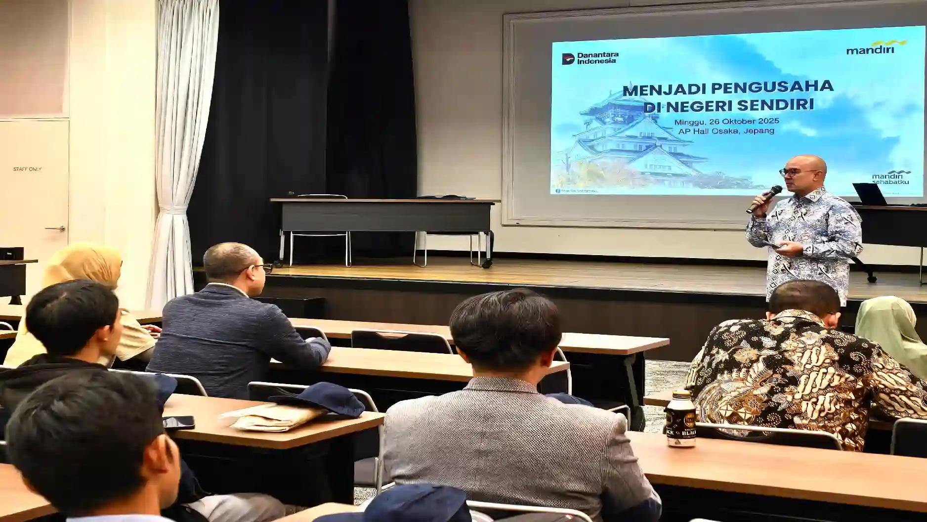 Bank Mandiri Bimbing PMI Jepang Jadi Wirausahawan Mandiri