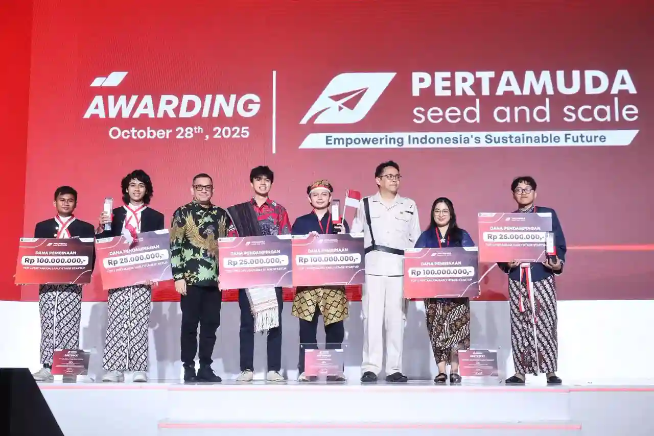 Pertamina Umumkan Pemenang Ajang Pertamuda Seed and Scale 2025