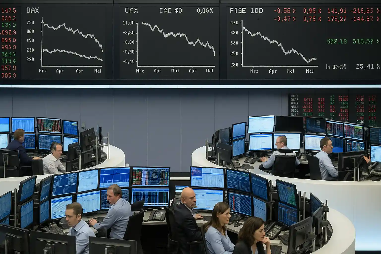 Bursa Eropa Sedikit Tertekan Nada Hawkish Federal Reserve