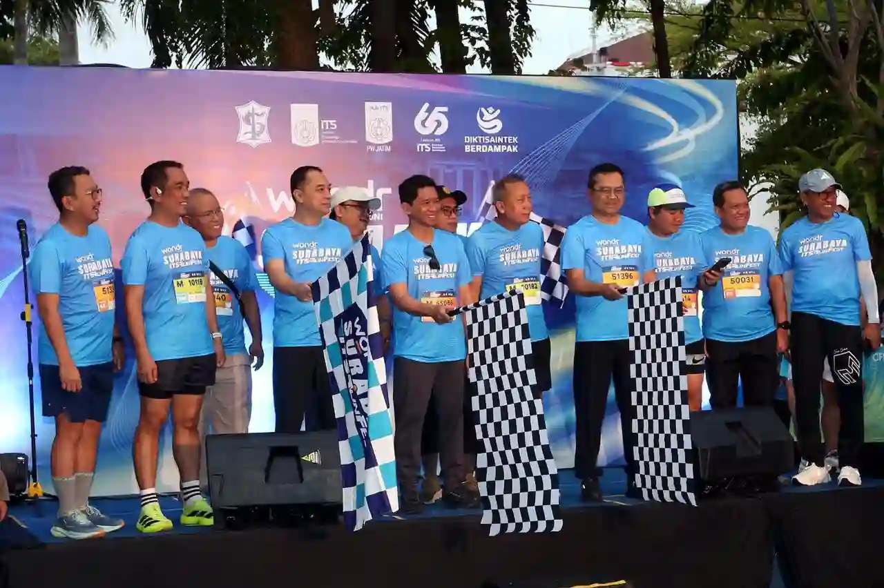 BNI Dukung wondr ITS Run 2025, 3.000 Pelari Padati Surabaya