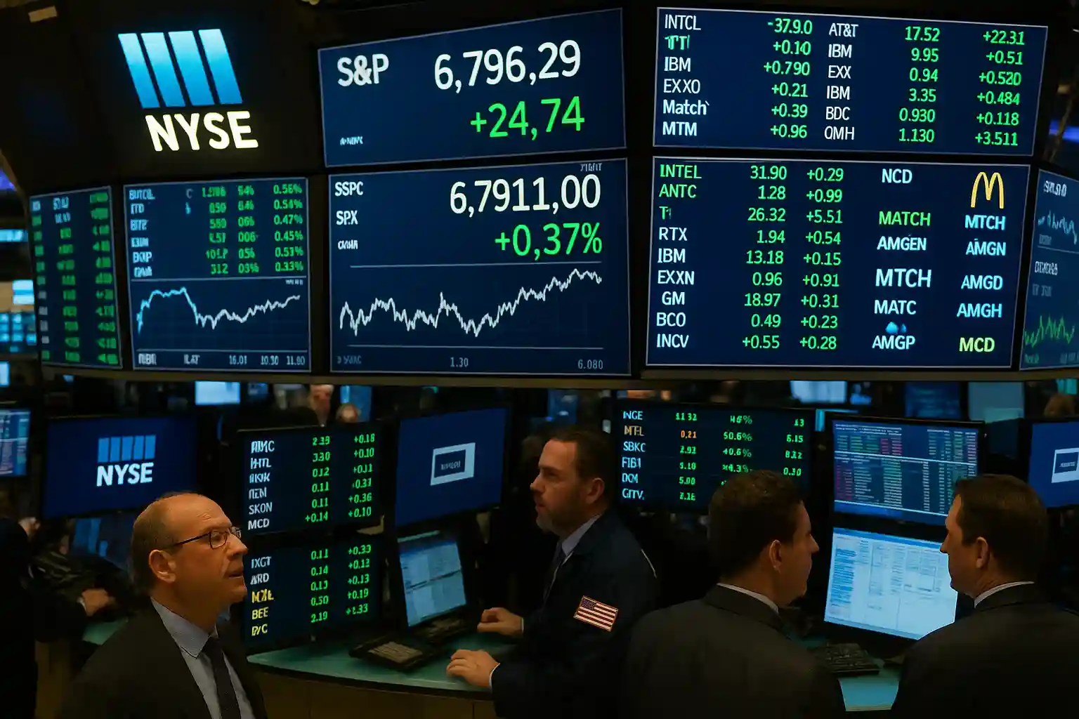 Dow Cs Menguat Lebih 0,5 Persen: Saham McDonald's Memimpin