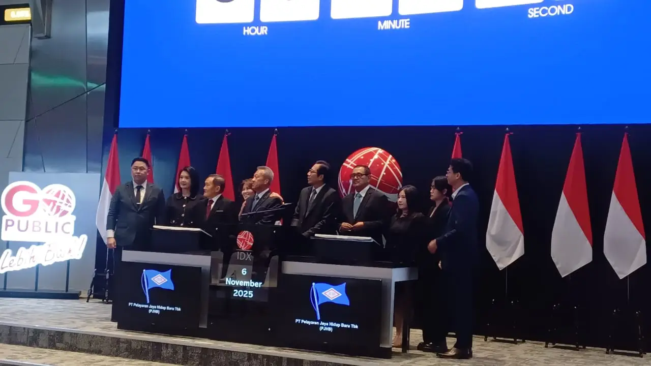 PJHB Resmi Melantai di BEI, Langsung Naik 24,85 Persen