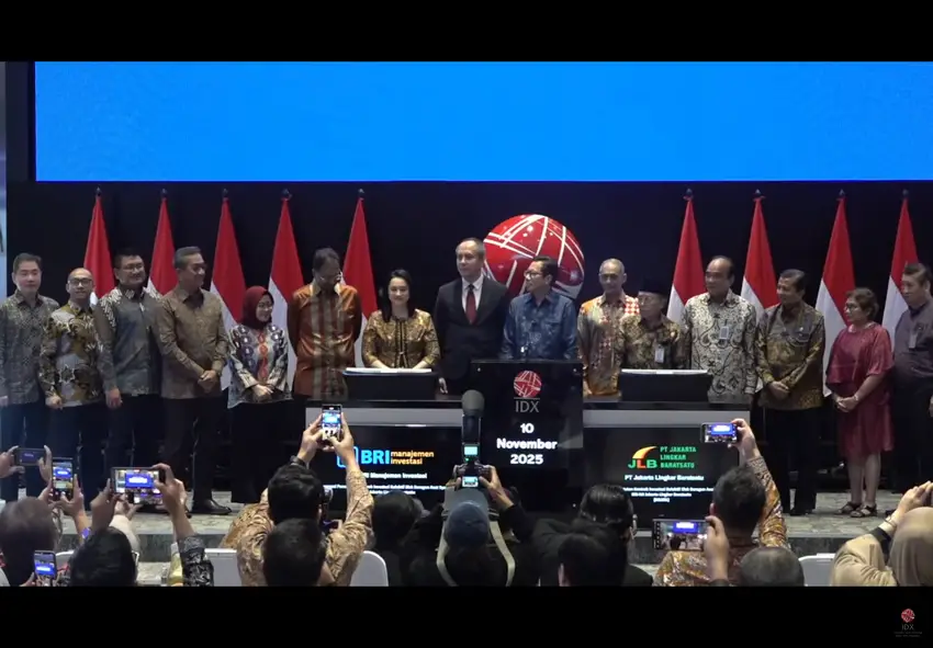 Perdana, KIK EBA Syariah BRI-MI JLB1 Resmi Tercatat di BEI Senilai Rp1,95 Triliun