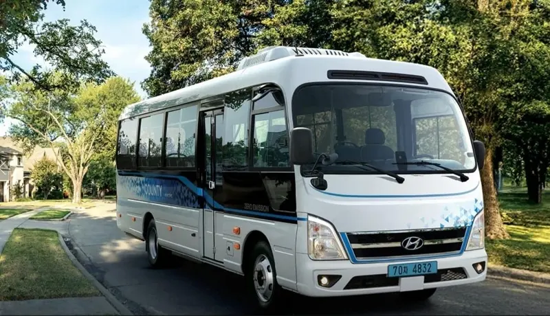Bali Segera Gunakan Bus Listrik Hyundai County