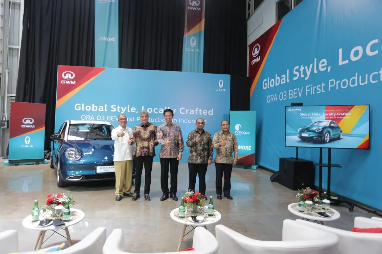 Produksi Lokal GWM ORA 03 Dimulai, TKDN Tembus 40 Persen